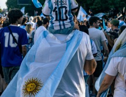 Alent� a la selecci�n Argentina - fase de grupos